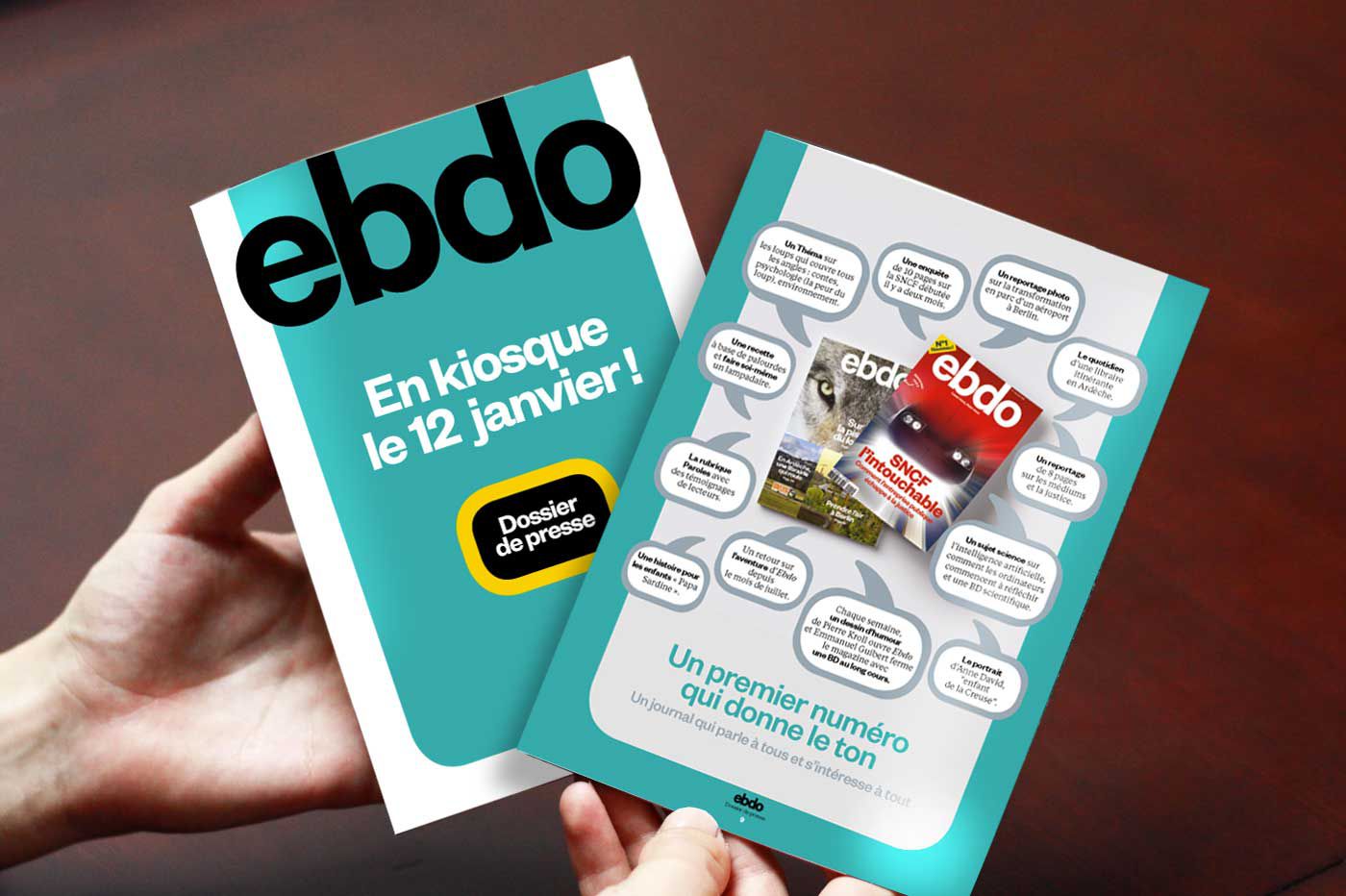 Dossier de presse d'Ebdo