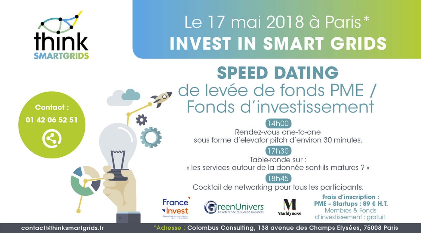 Speed dating de levée de fonds