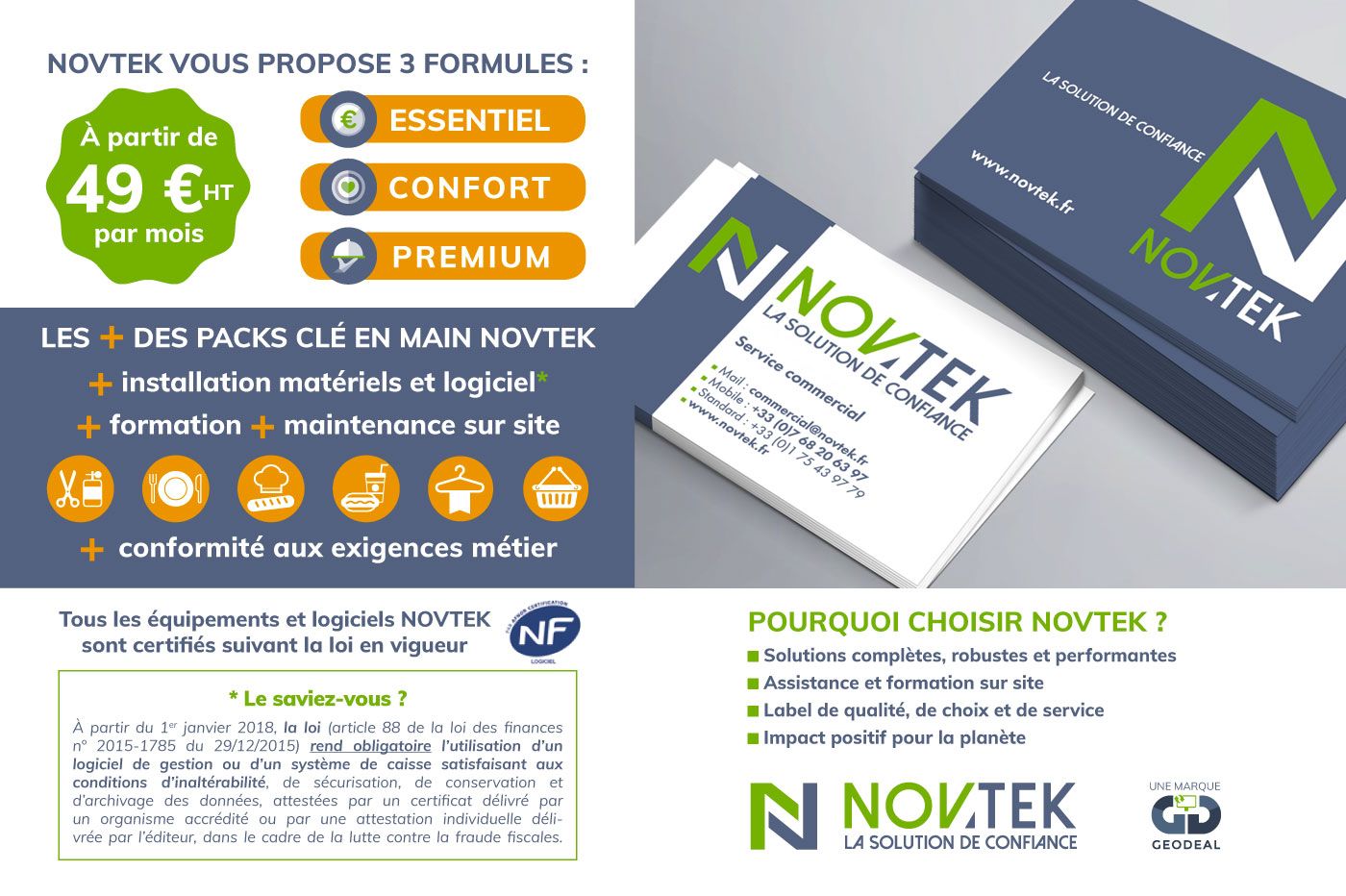 NOVTEK, une marque GEODEAL