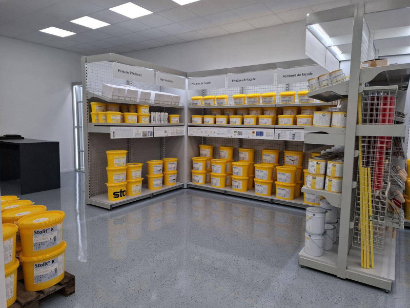 Sto signalétique de l'agence de Wissous