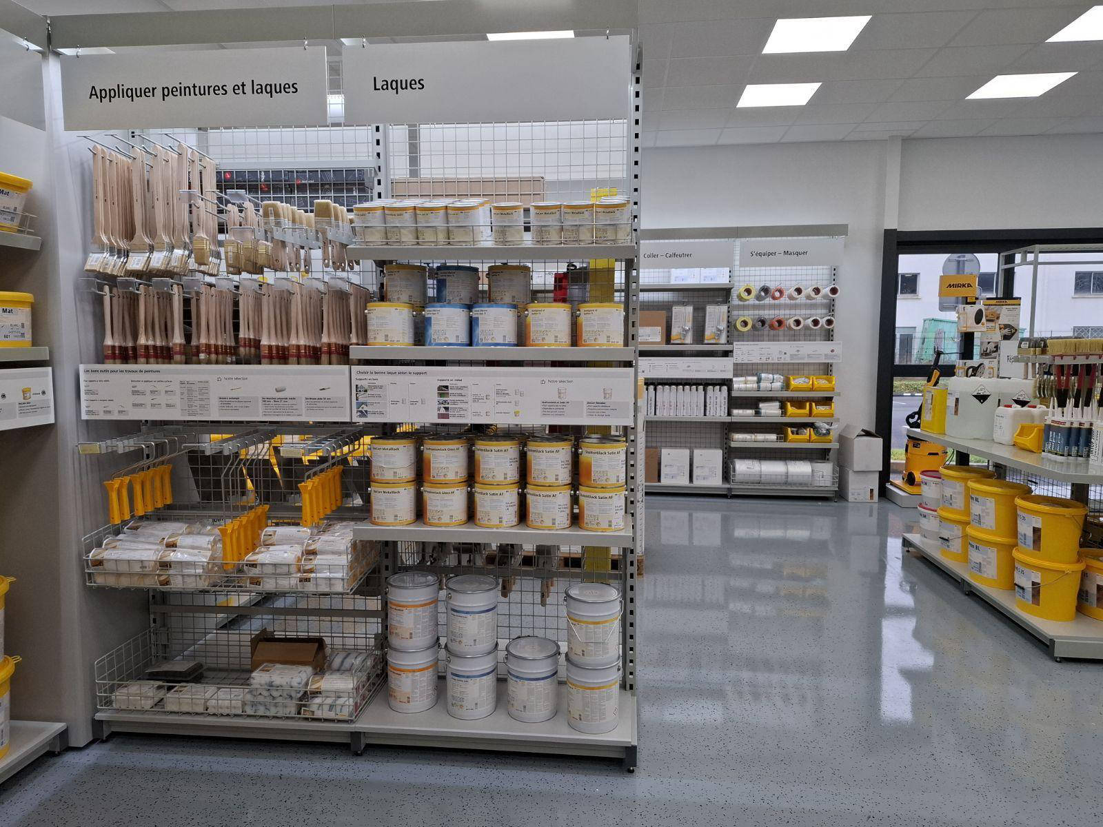 Sto signalétique de l'agence de Wissous