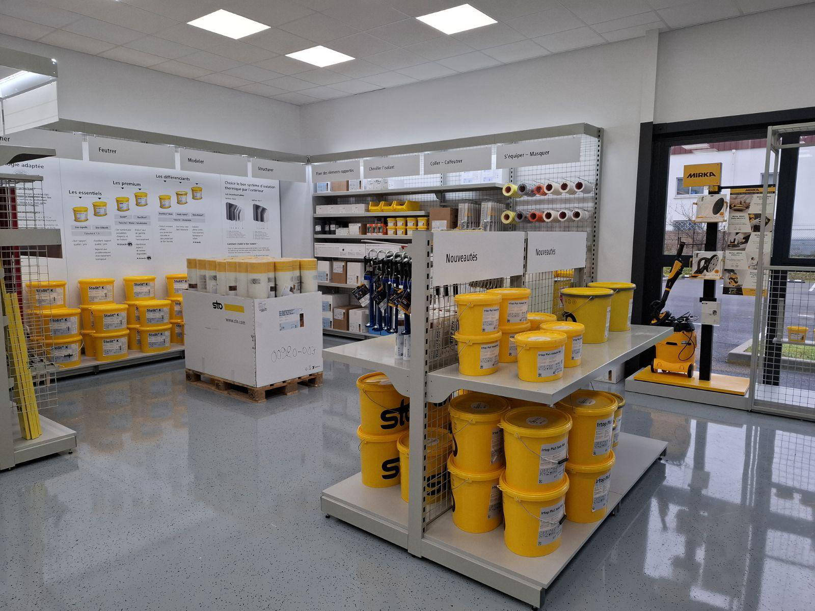 Sto signalétique de l'agence de Wissous