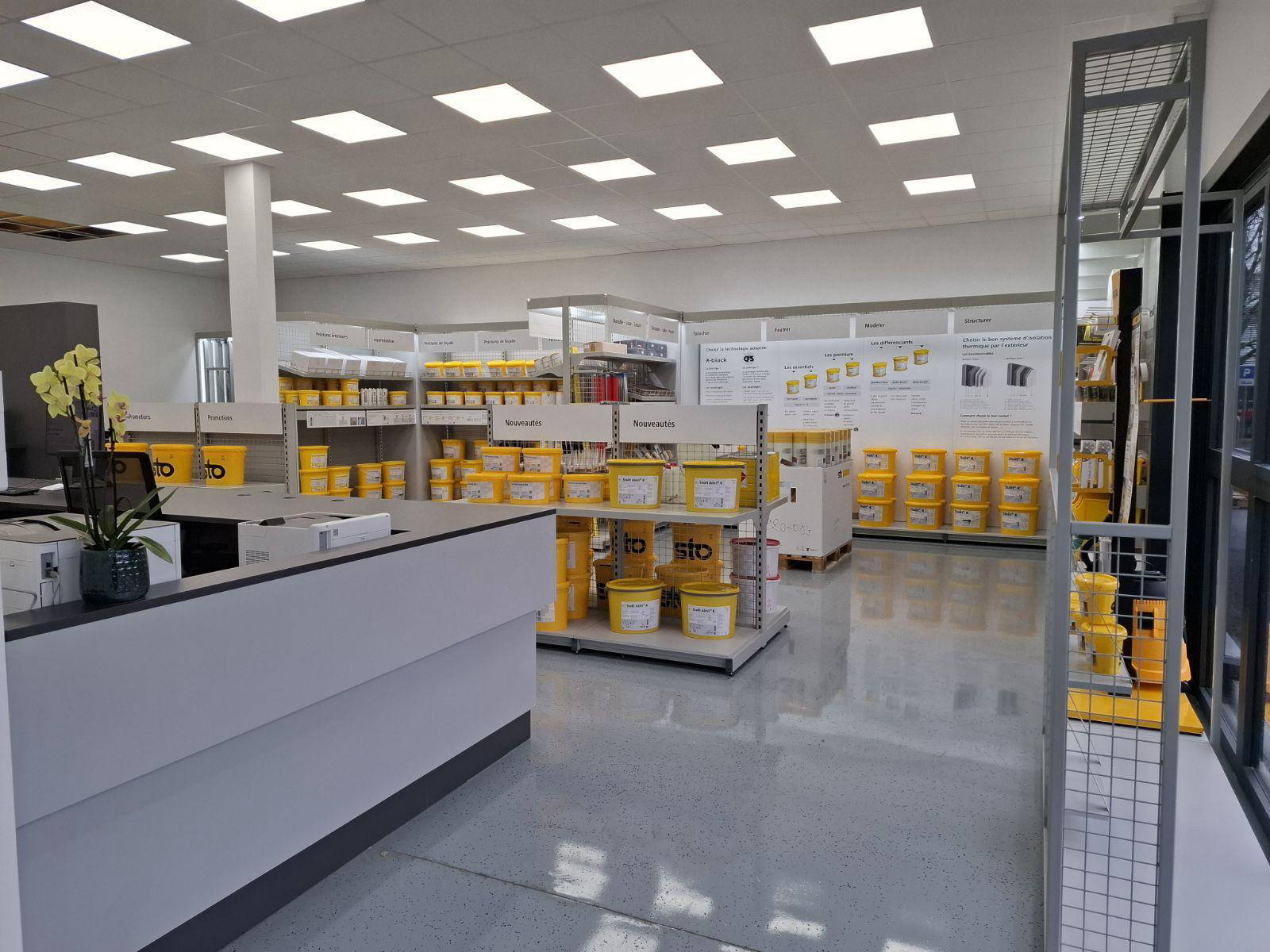 Sto signalétique de l'agence de Wissous